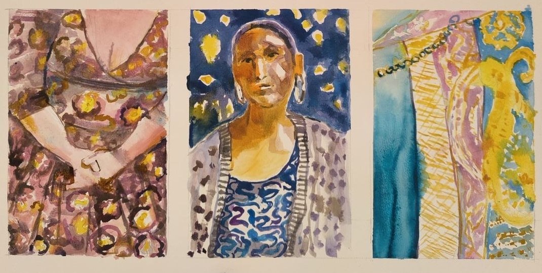 Triptyque — portraits