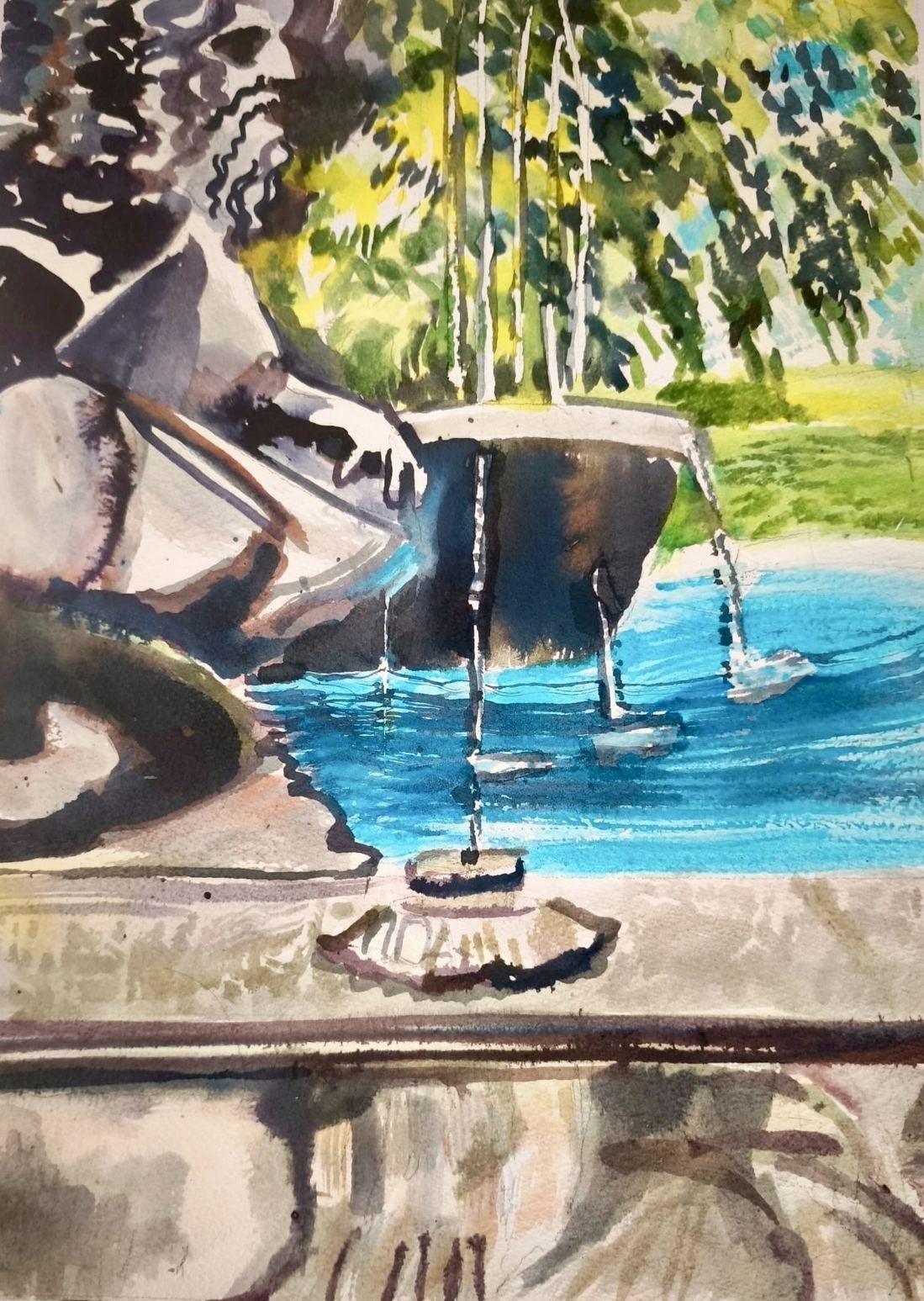 Bassin aux voiliers